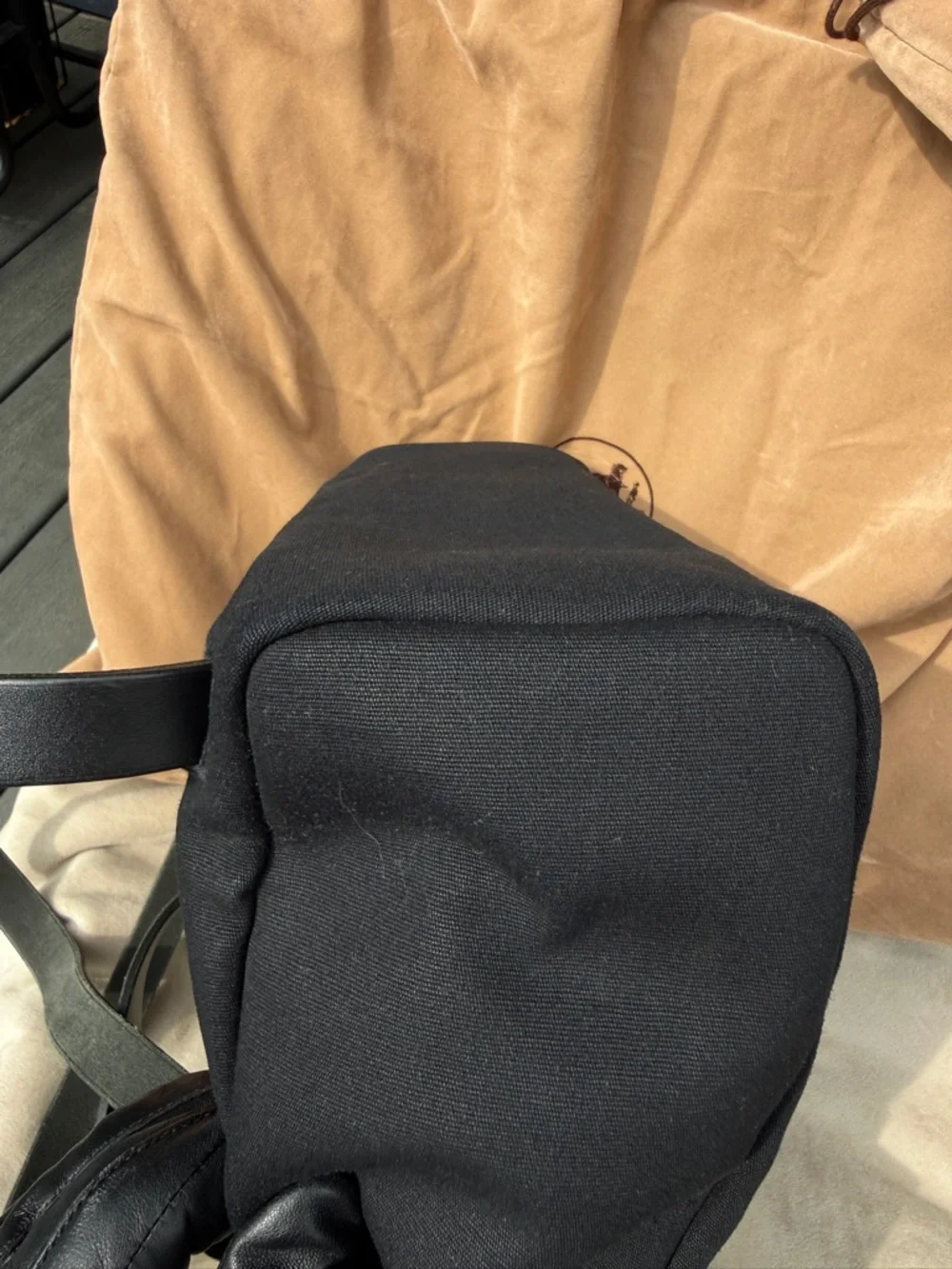 Hermès Herbag Backpack Black Toile Vache Hunter Palladium Full Set VTG Full Set - Picture 15 of 15